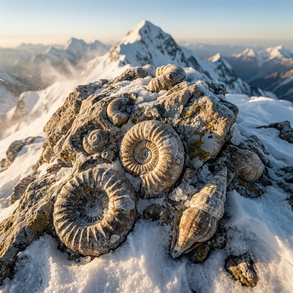 Mount Everest Marine Fossils